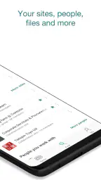 Microsoft SharePoint screenshot