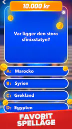 Miljonär - Svensk Quiz screenshot