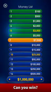 Millionaire 2026 Trivia Quiz screenshot