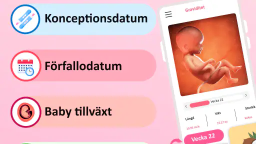 Min Graviditetsuträknare screenshot