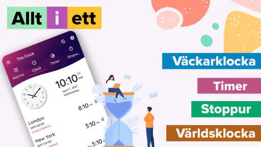 Min Klocka: Snygg Väckarklocka screenshot