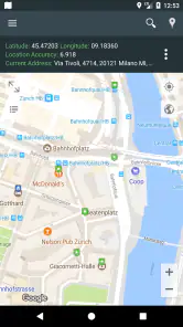 Min plats: GPS-kartor screenshot