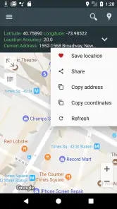 Min plats: GPS-kartor screenshot