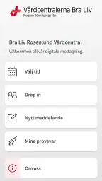 Min vård Region Jönköpings län screenshot