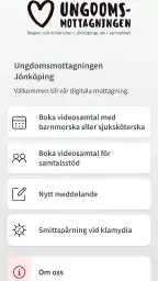 Min vård Region Jönköpings län screenshot