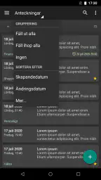 Mina Anteckningar screenshot