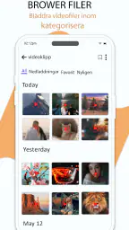 Mina filer screenshot