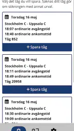 Mina Tåg screenshot