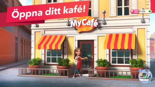 Mitt kafé — restaurangspel screenshot