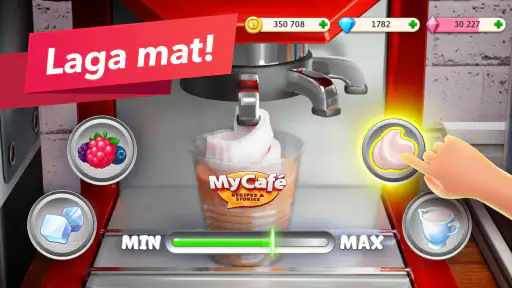 Mitt kafé — restaurangspel screenshot