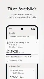 Mitt Tele2 screenshot