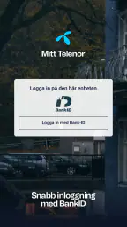 Mitt Telenor, Sverige screenshot
