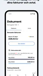 Mitt Vattenfall screenshot