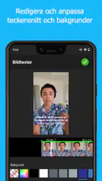 MixCaptions: Text, bildtexter screenshot