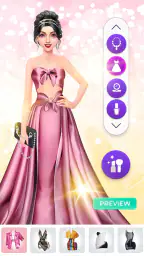 Mode Spel: Smink och Klä Upp screenshot