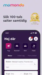 momond‪o‬ Flyg, Hotell, Hyrbil screenshot
