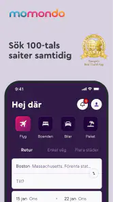 momond‪o‬ Flyg, Hotell, Hyrbil screenshot