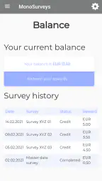 MonoSurveys screenshot