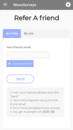MonoSurveys screenshot