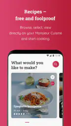 Monsieur Cuisine App screenshot