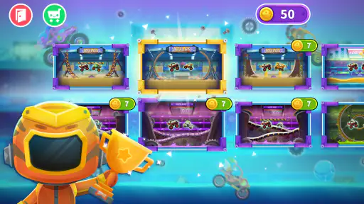 Monstertruckspel för barn screenshot