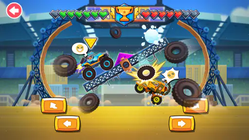 Monstertruckspel för barn screenshot