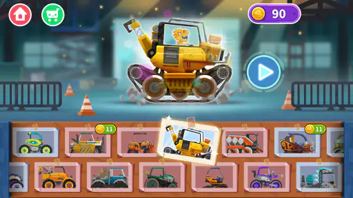 Monstertruckspel för barn screenshot