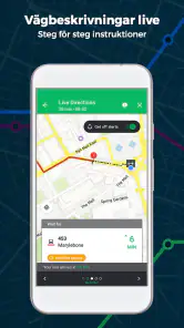 Moovit: Buss och Tåg Tidtabell screenshot