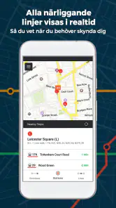 Moovit: Buss och Tåg Tidtabell screenshot