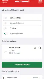 Motonet screenshot
