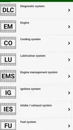 MotorData OBD2 ELM car scanner screenshot