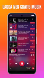 MP3 Downloader - Musikspelare screenshot