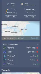 MSN Väder screenshot