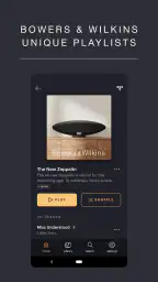 Music | Bowers & Wilkins screenshot