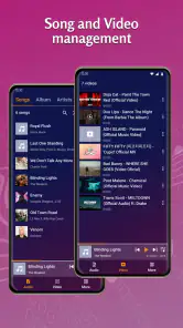 Musik- och videospelare screenshot