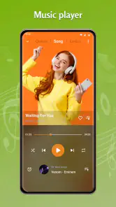 Musik- och videospelare screenshot