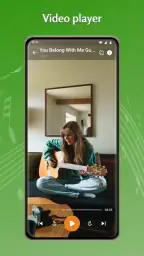 Musik- och videospelare screenshot