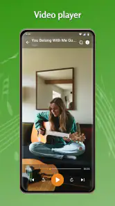 Musik- och videospelare screenshot