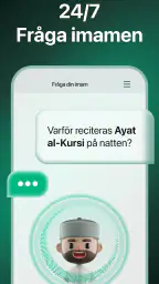 Muslim: Bönetider, Qibla screenshot