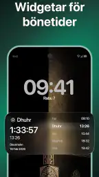 Muslim: Bönetider, Qibla screenshot