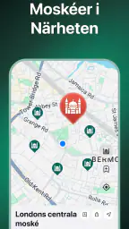 Muslim: Bönetider, Qibla screenshot