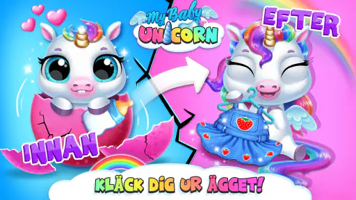 My Baby Unicorn - Ponnyvård screenshot