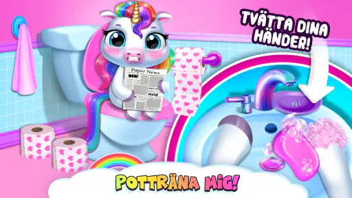 My Baby Unicorn - Ponnyvård screenshot