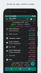 My Expenses screenshot