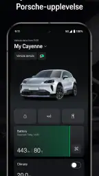My Porsche screenshot