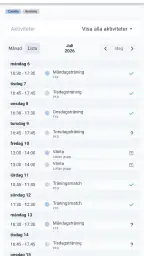 MyClub screenshot