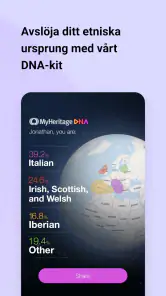 MyHeritage - Släktforskning screenshot