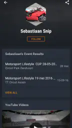 MYLAPS Speedhive screenshot
