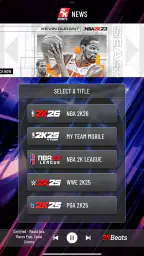 MyNBA2K Companion App screenshot