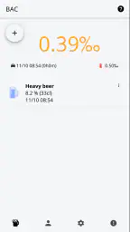MyPromille - Alkoholräknare screenshot